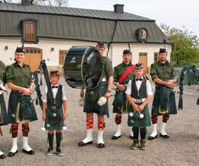 the Thistle Pipe Band - Stockholm