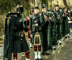 the Thistle Pipe Band - Stockholm