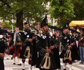 the Thistle Pipe Band - Stockholm