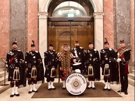 The Thistle Pipe Band - Spel Nationalmuseum