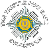 the Thistle Pipe Band