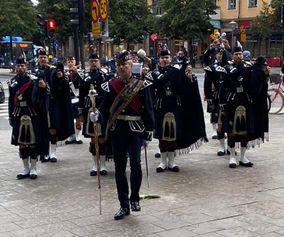 the Thistle Pipe Band - Stockholm