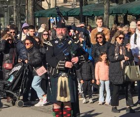 Thistle Pipe Band - ST Patricks Day