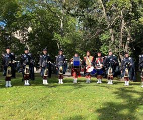 the Thistle Pipe Band - Stockholm