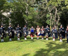 the Thistle Pipe Band - Stockholm