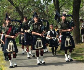 the Thistle Pipe Band - Stockholm