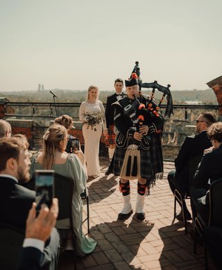 Säckpipa Bröllop i Stockholm - The Thistle Pipe Band