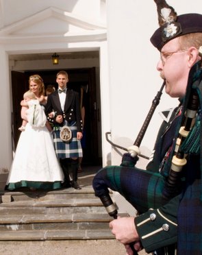 Säckpipa för Bröllop - The Thistle Pipe Band